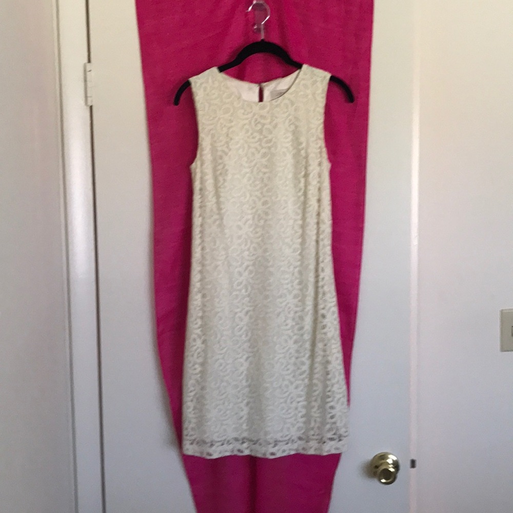 Ivory lace dress
